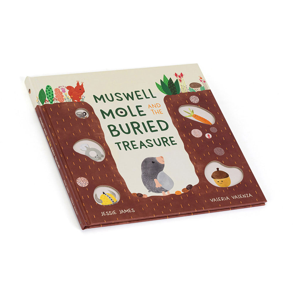Jellycat - Muswell Mole and the Buried Treasure Book