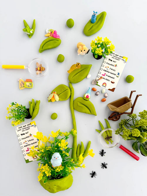 Earth Grown KidDoughs - Backyard Bug Seek 'n Find Play Kit