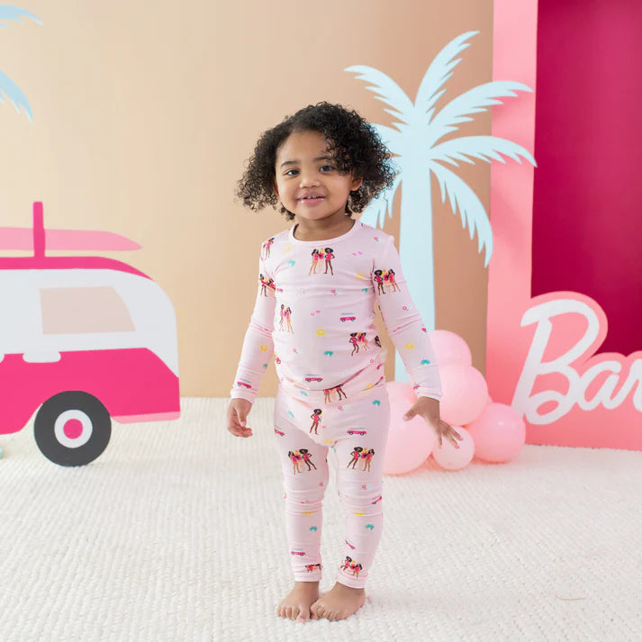 Kyte Baby - Long Sleeve Barbie Beach PJs