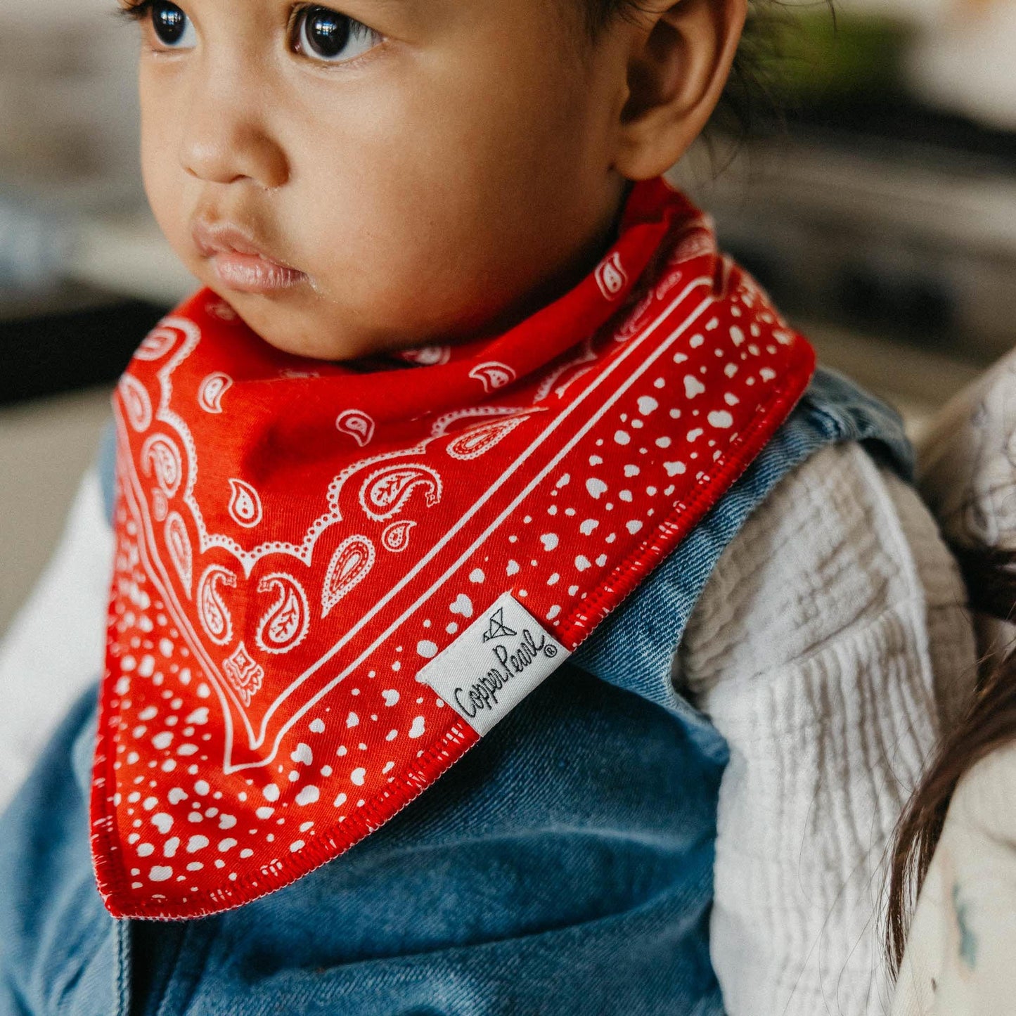Copper Pearl - Boone Bandana Bib Set (4-pack)