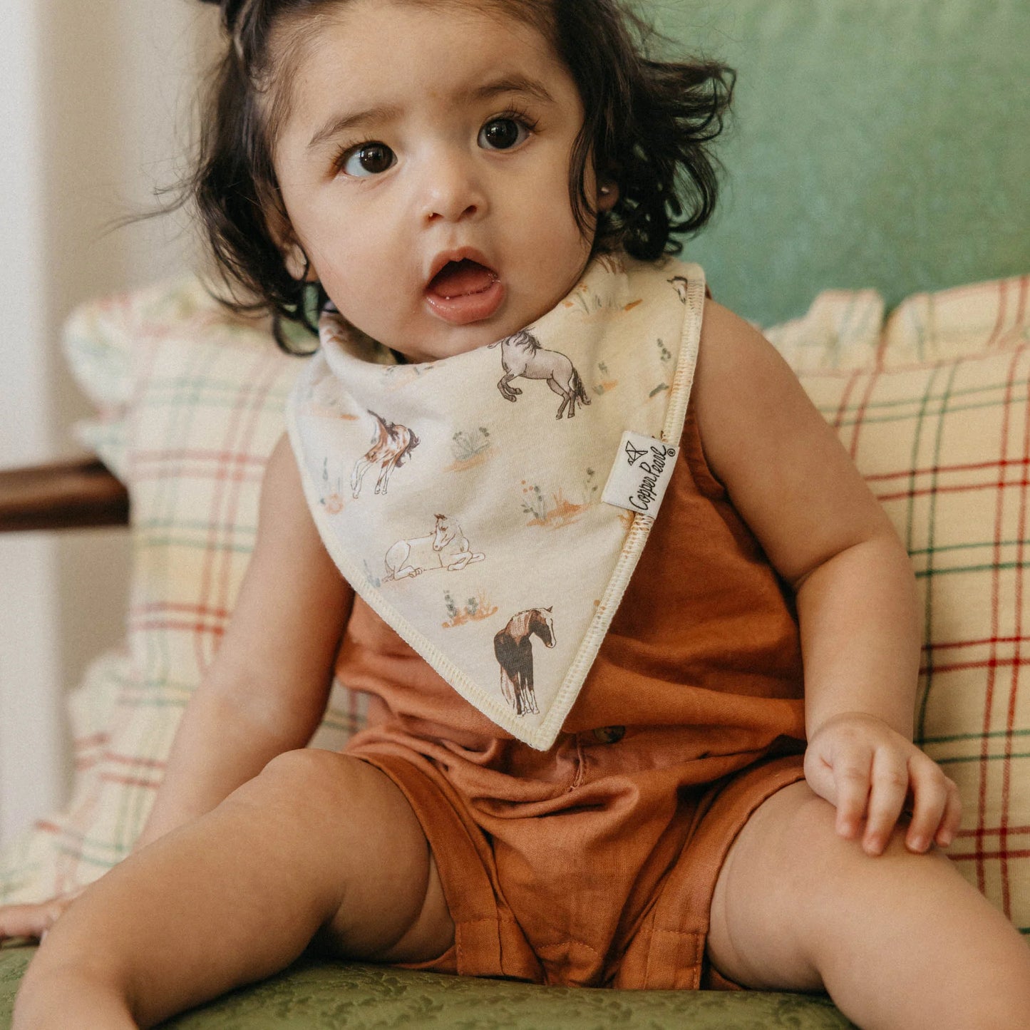 Copper Pearl - Cheyenne Bandana Bib Set (4-pack)