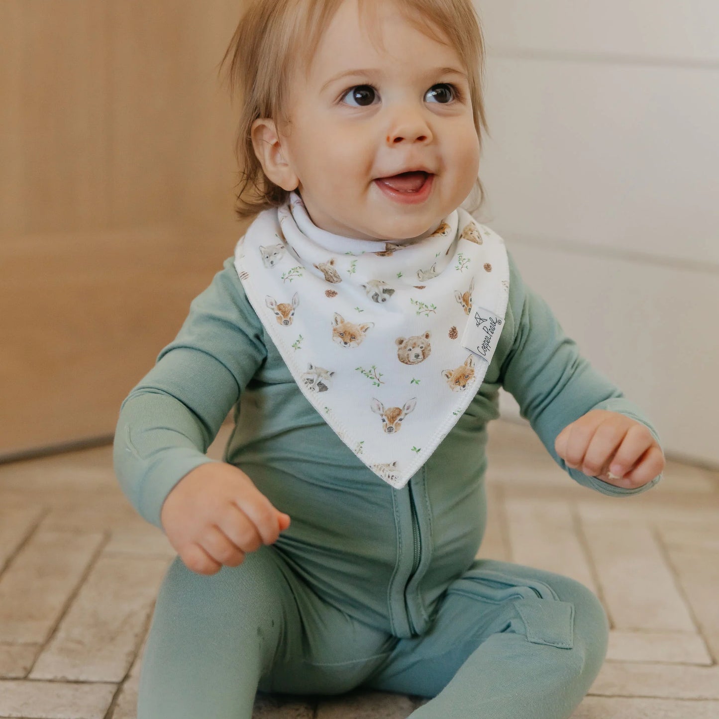 Copper Pearl - Wilder Bandana Bib Set (4-pack)