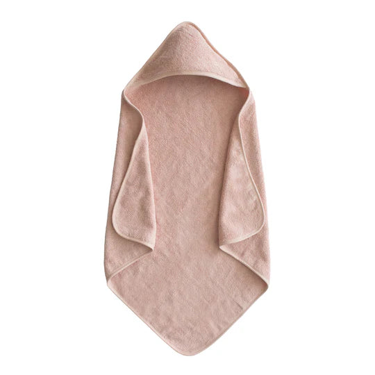 Mushie - Organic Cotton Baby Hooded Towel (Multiple Colors)
