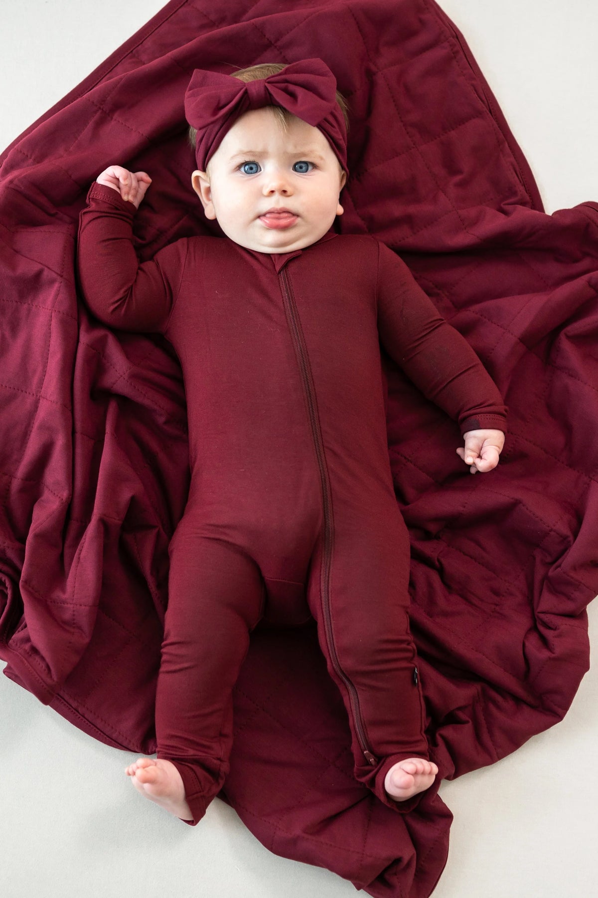 Kyte Baby - Baby Blanket in Burgundy 1.0