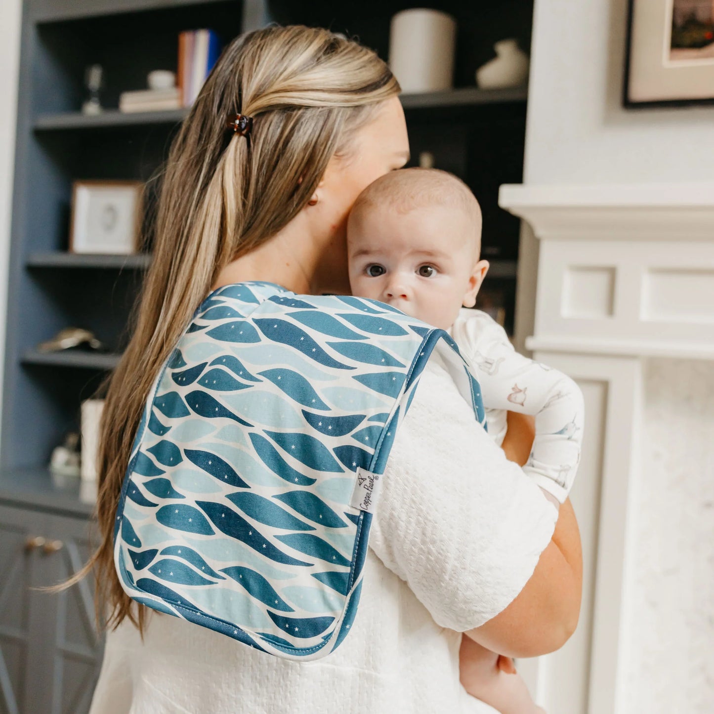 Copper Pearl - Arctic Wonder Burp Cloth Set (3-Pack)