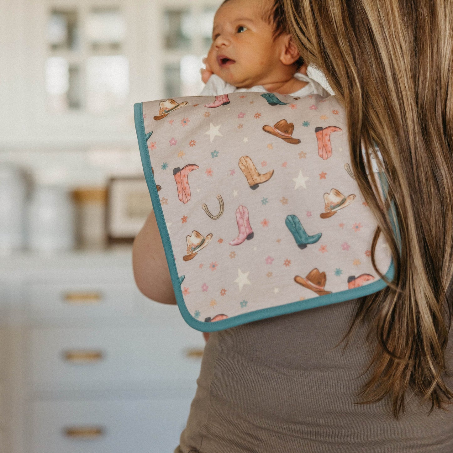 Copper Pearl - Cheyenne Burp Cloth Set (3-Pack)