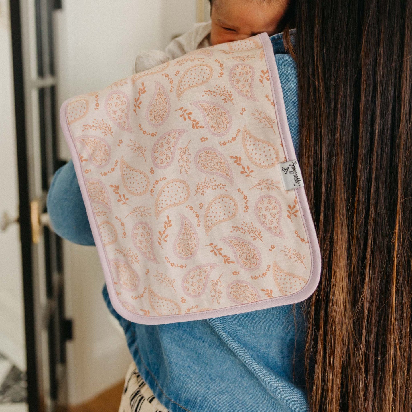 Copper Pearl - Cheyenne Burp Cloth Set (3-Pack)