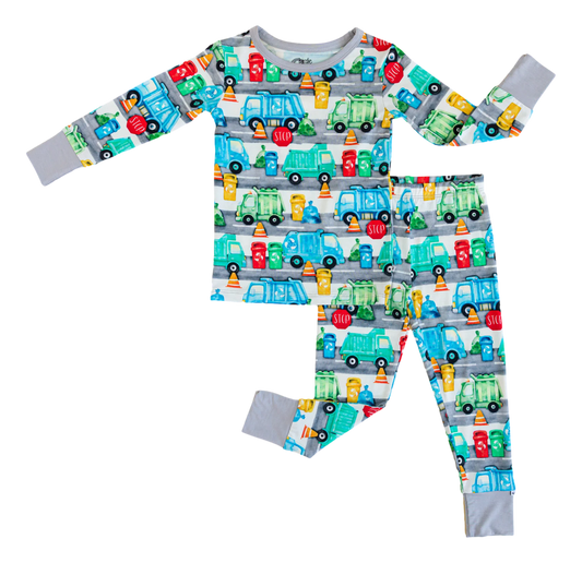 Birdie Bean - Cleanup Crew 2 Piece Pajamas
