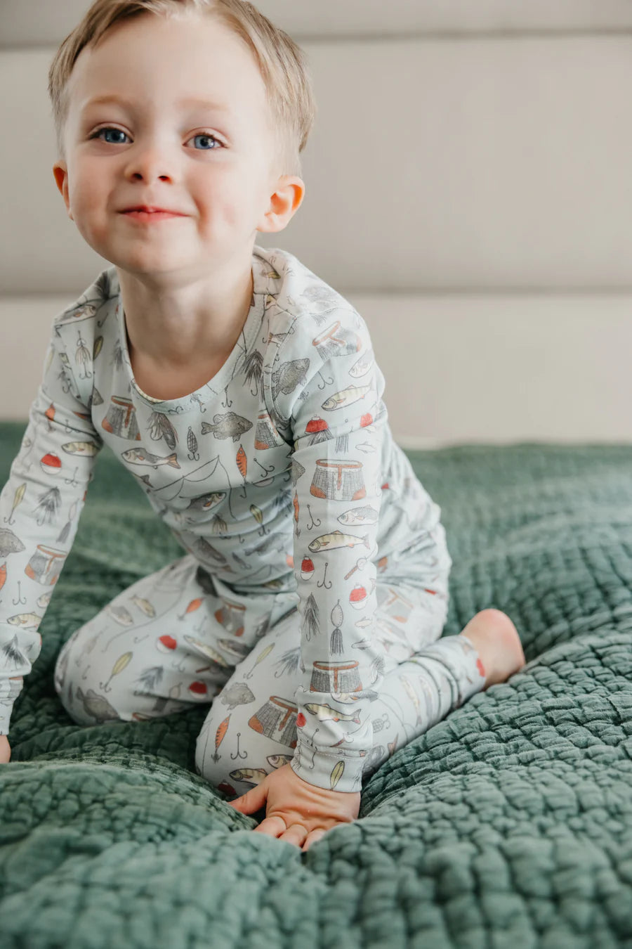 Copper Pearl - Trout 2-piece Long Sleeve Set