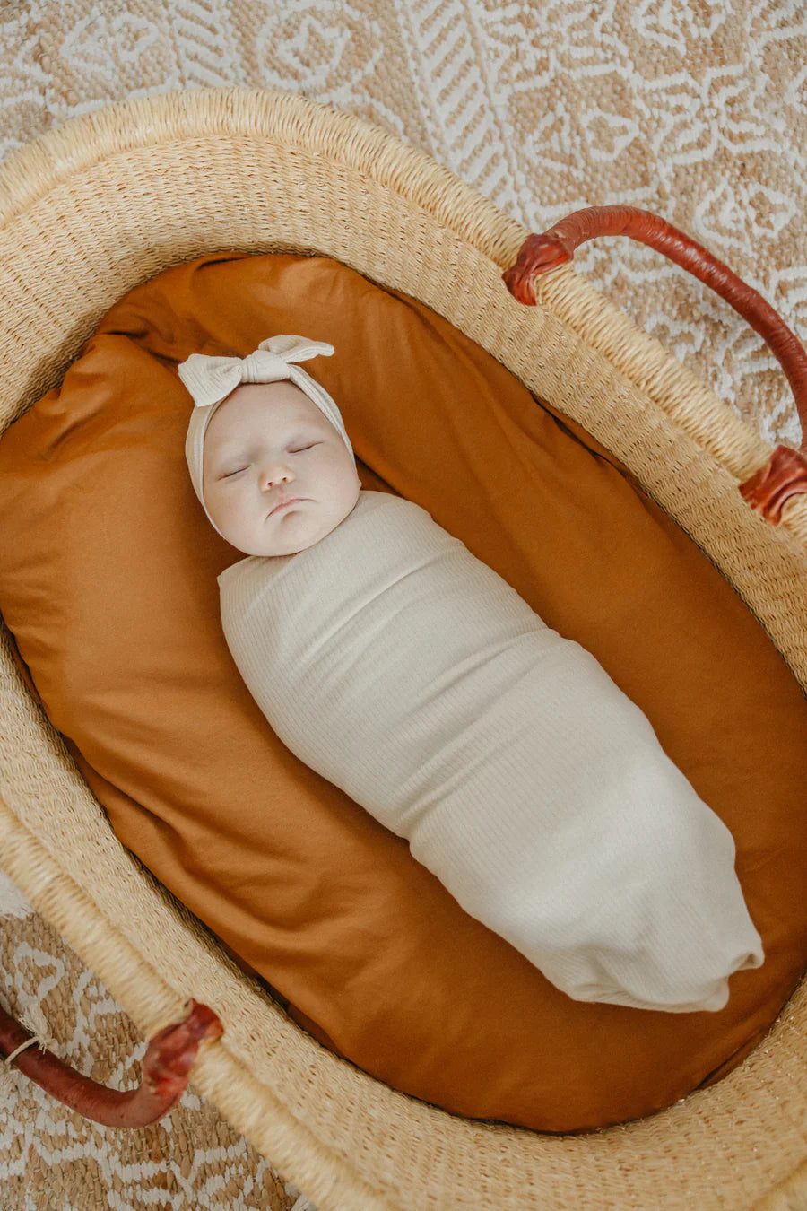 Copper Pearl - Moonstone Knit Swaddle Blanket