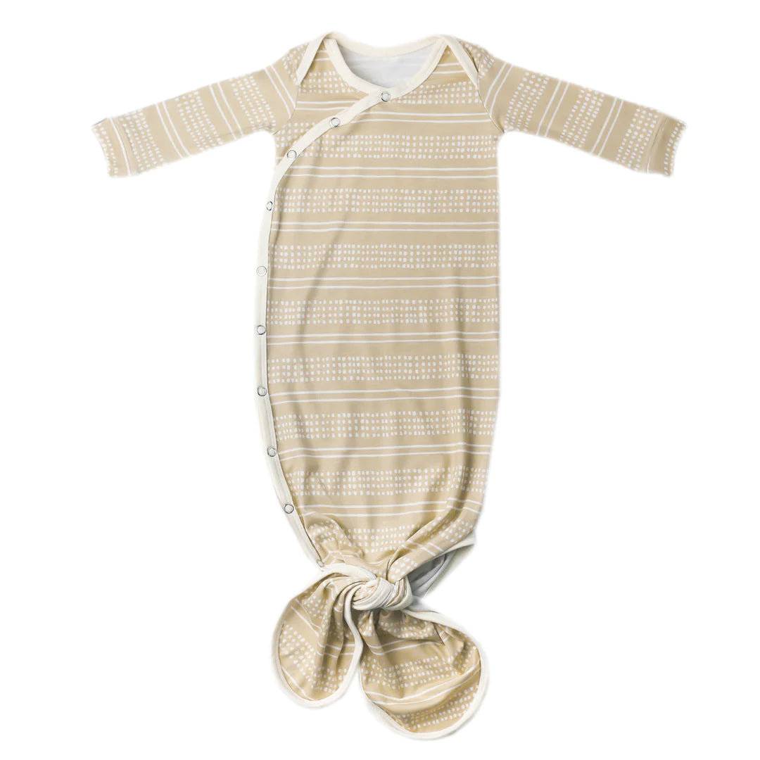 Copper Pearl - Clay Knotted Gown