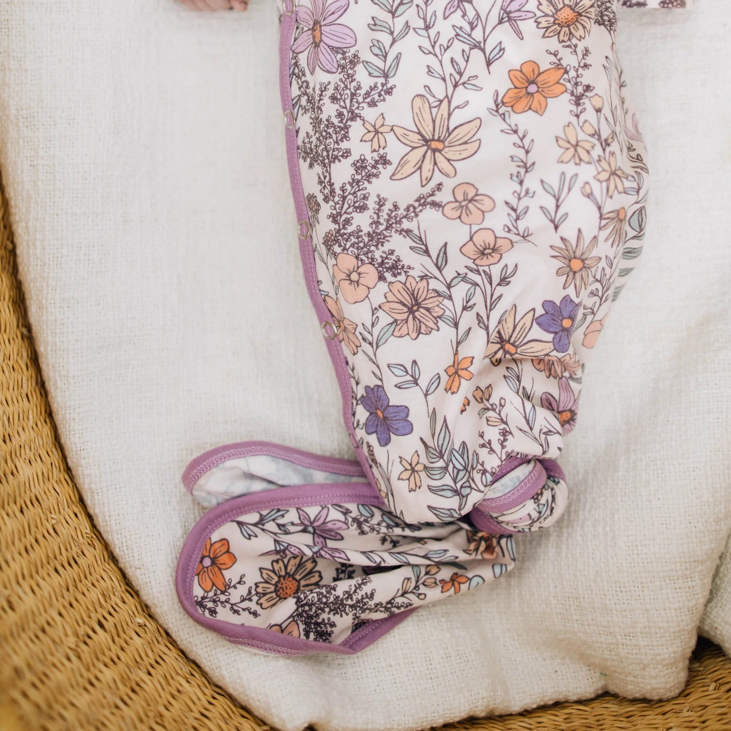 Copper Pearl - Flora Newborn Knotted Gown