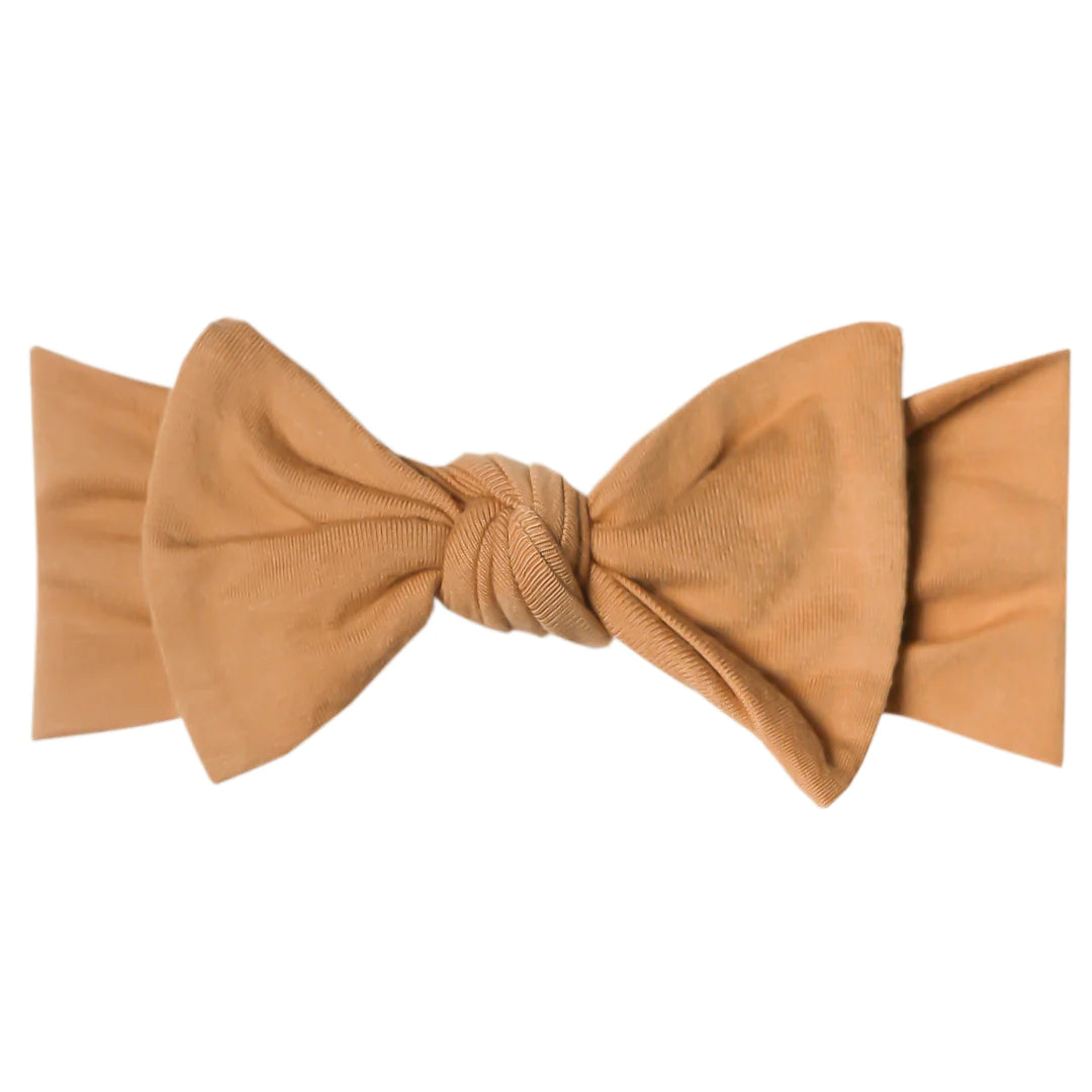 Copper Pearl - Knit Headband Bows (Multiple Styles)