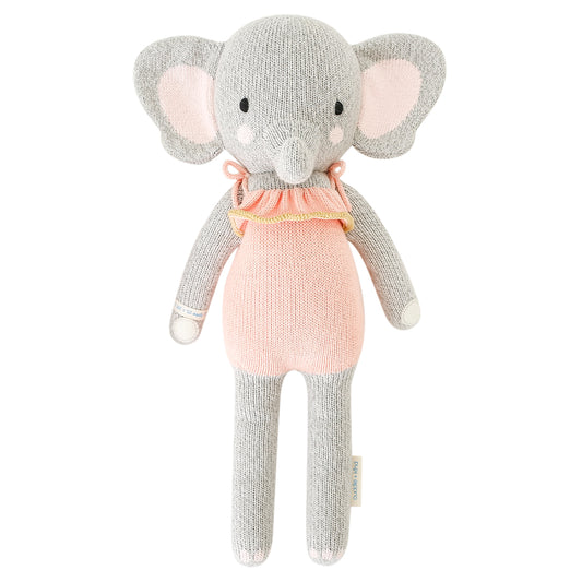 cuddle + kind - Eloise the Elephant Handknit Dolls