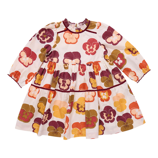 Pink Chicken - Autumn Pansies | Charlie Dress