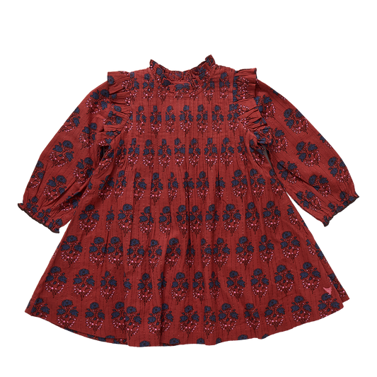 Pink Chicken - Red Autumn Strawflower | Jaipur Dress