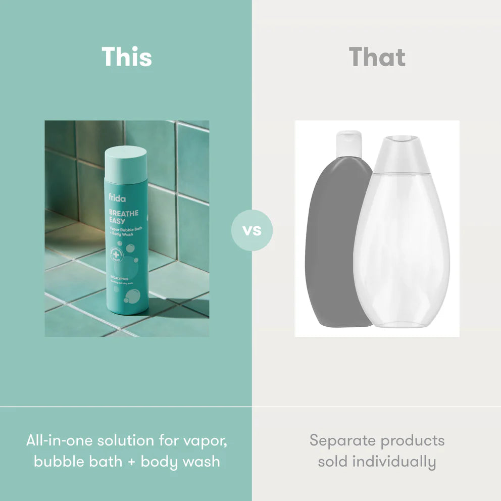 fridababy - Breathe Easy Vapor Bubble Bath + Body Wash