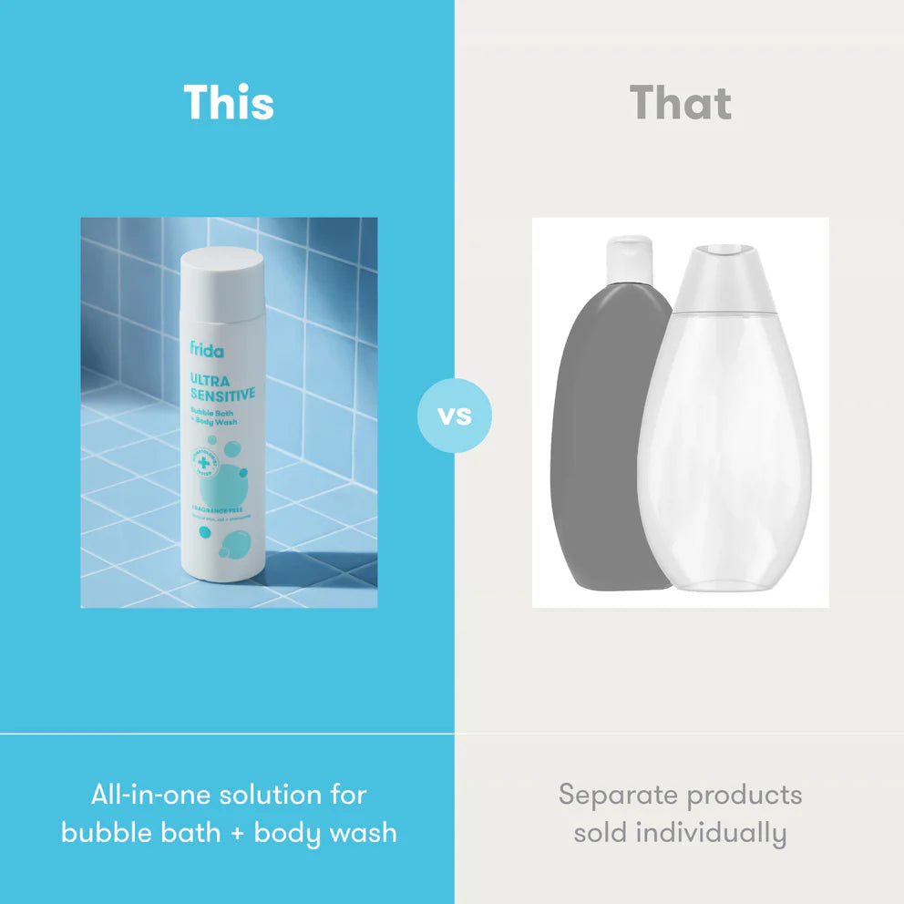 fridababy - Ultra Sensitive Bubble Bath + Body Wash