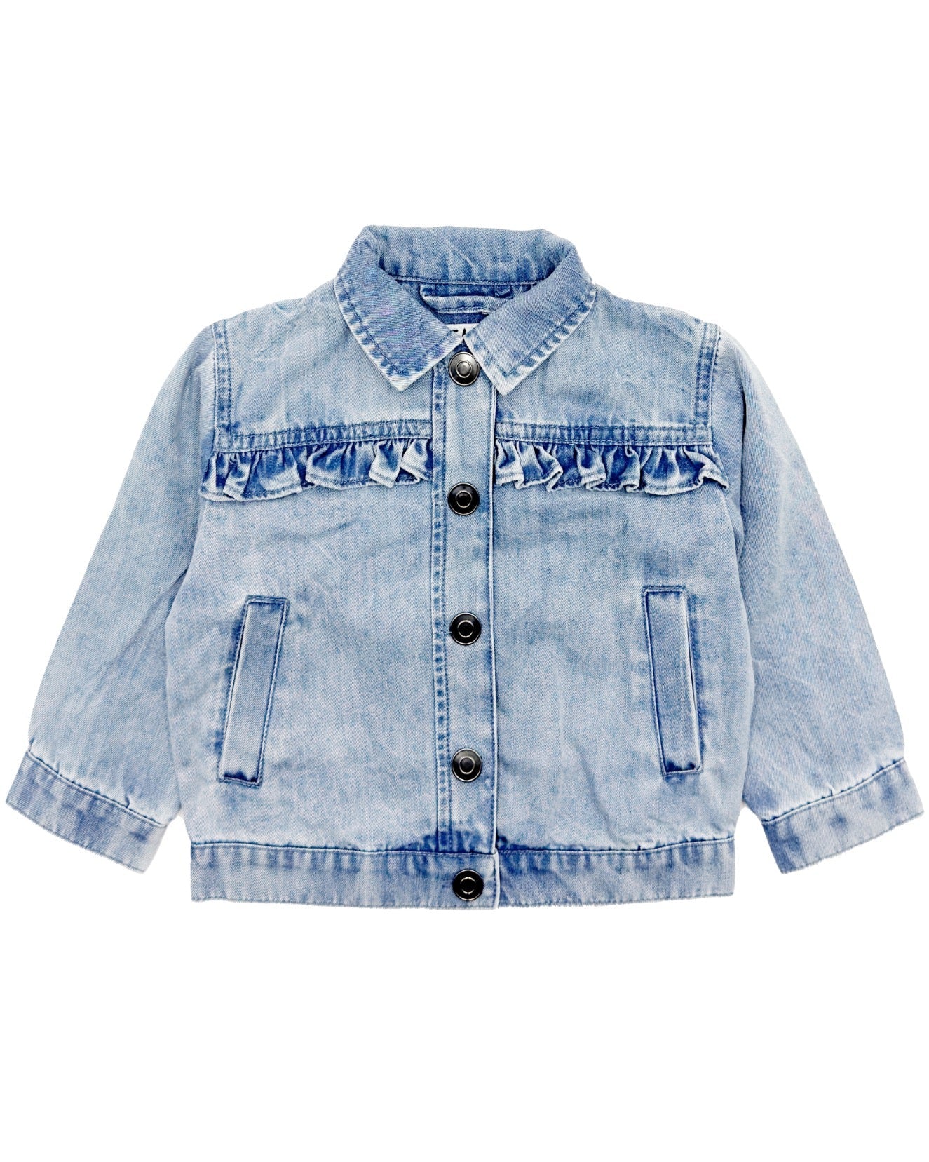 Feather 4 Arrow - Ines Ruffle Denim Jacket
