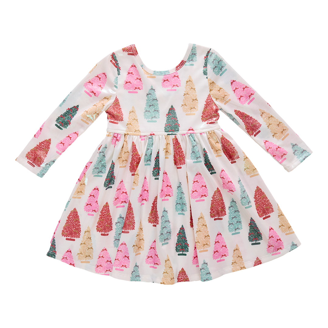 Pink Chicken - Bottle Brush Trees | Lame Steph Dress