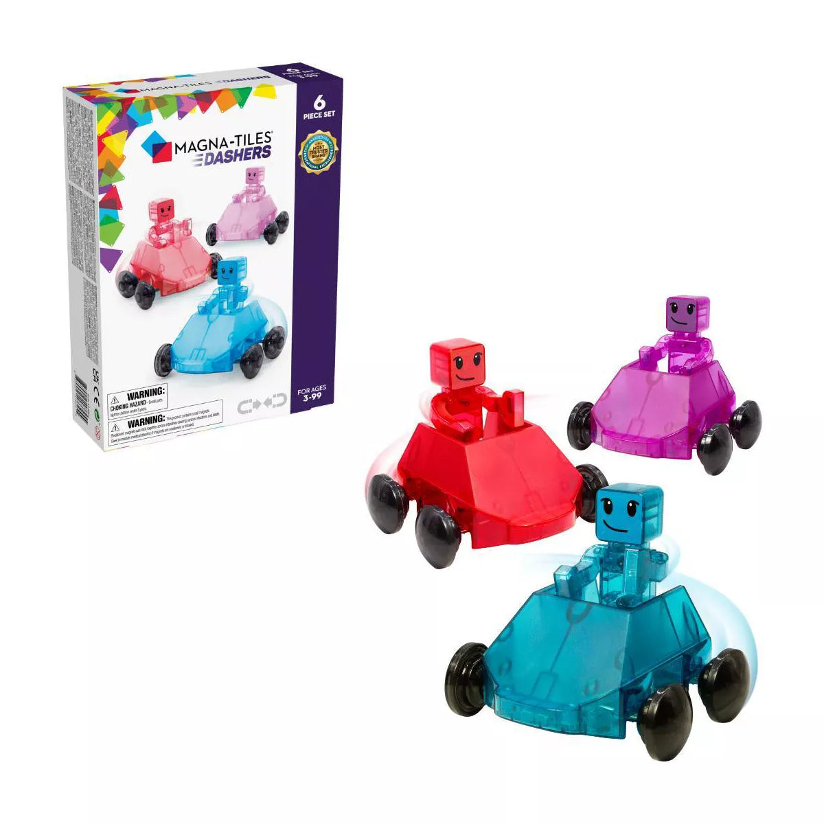 Magna-tiles -Dashers 6 Piece Set