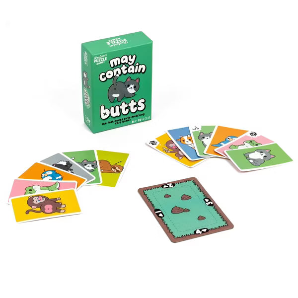 Professor Puzzle - May Contain Butts Card Game