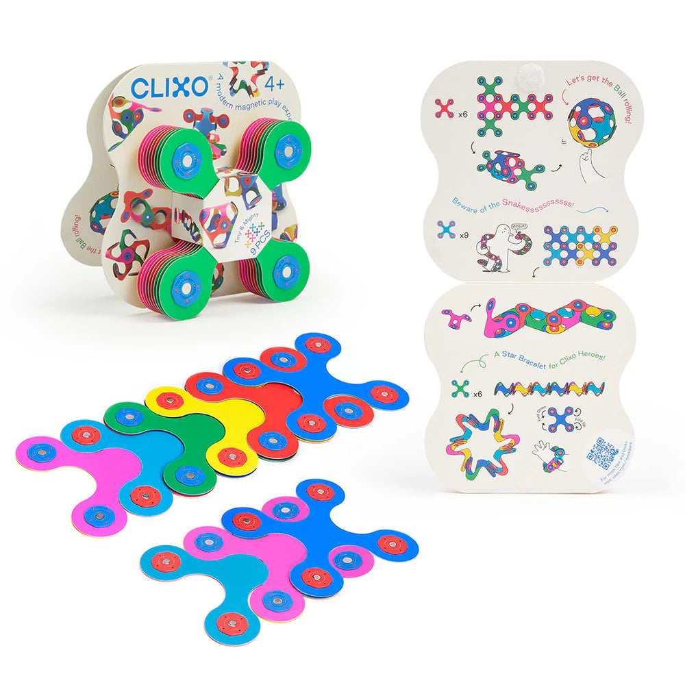 Clixo - 9 pc Tiny & Mighty Original Pack