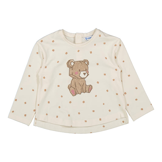 Mayoral - Bear Printed L/S T-Shirt
