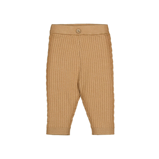 Mayoral - Heather Toffee Knit Leggings