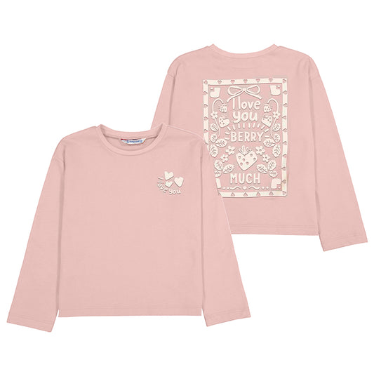 Mayoral - I Love You L/S T-Shirt