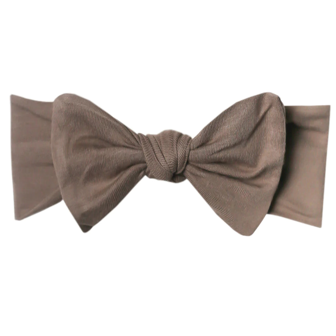 Copper Pearl - Knit Headband Bows (Multiple Styles)