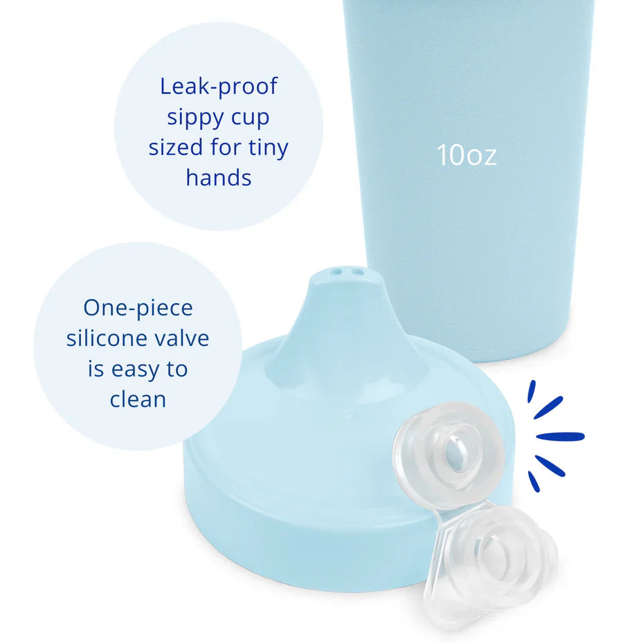 Re-Play - Toddler Dining Set - Ice Blue