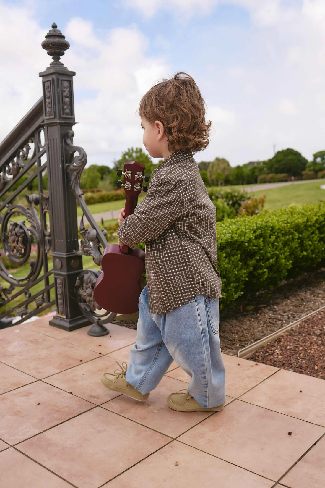 Jamie Kay - Rueben Pant - Antique Blue