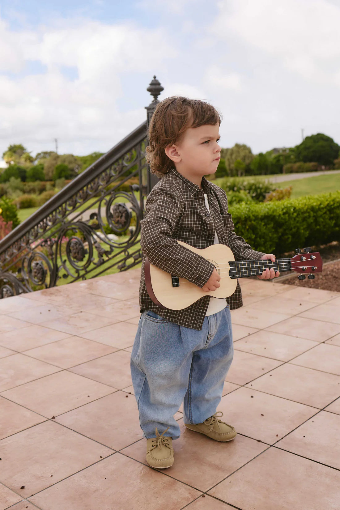 Jamie Kay - Rueben Pant - Antique Blue