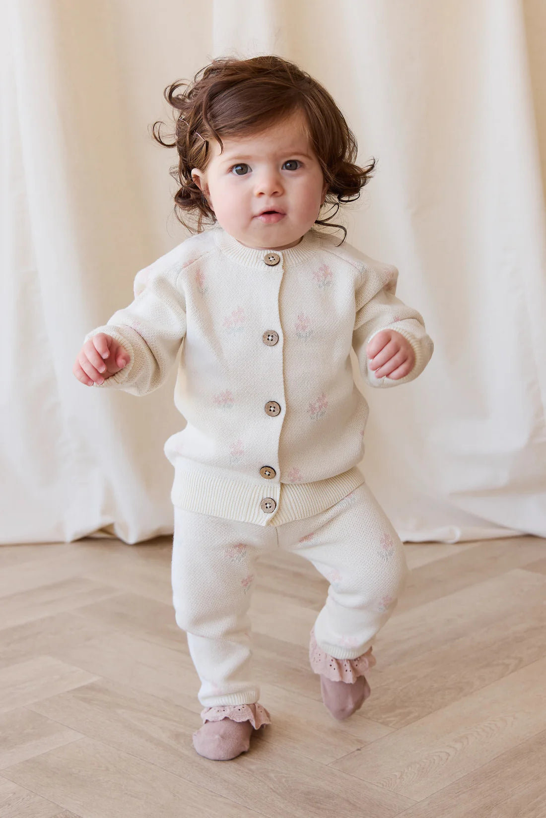 Jamie Kay - Meadow Cardigan - Larissa Egret