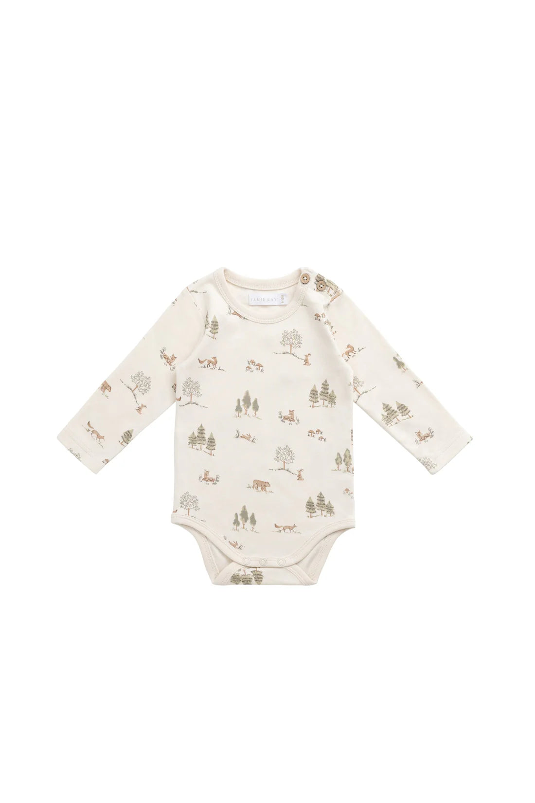 Jamie Kay - Organic Cotton Fernley Bodysuit & Everyday Legging Set - Pine Forest Friends