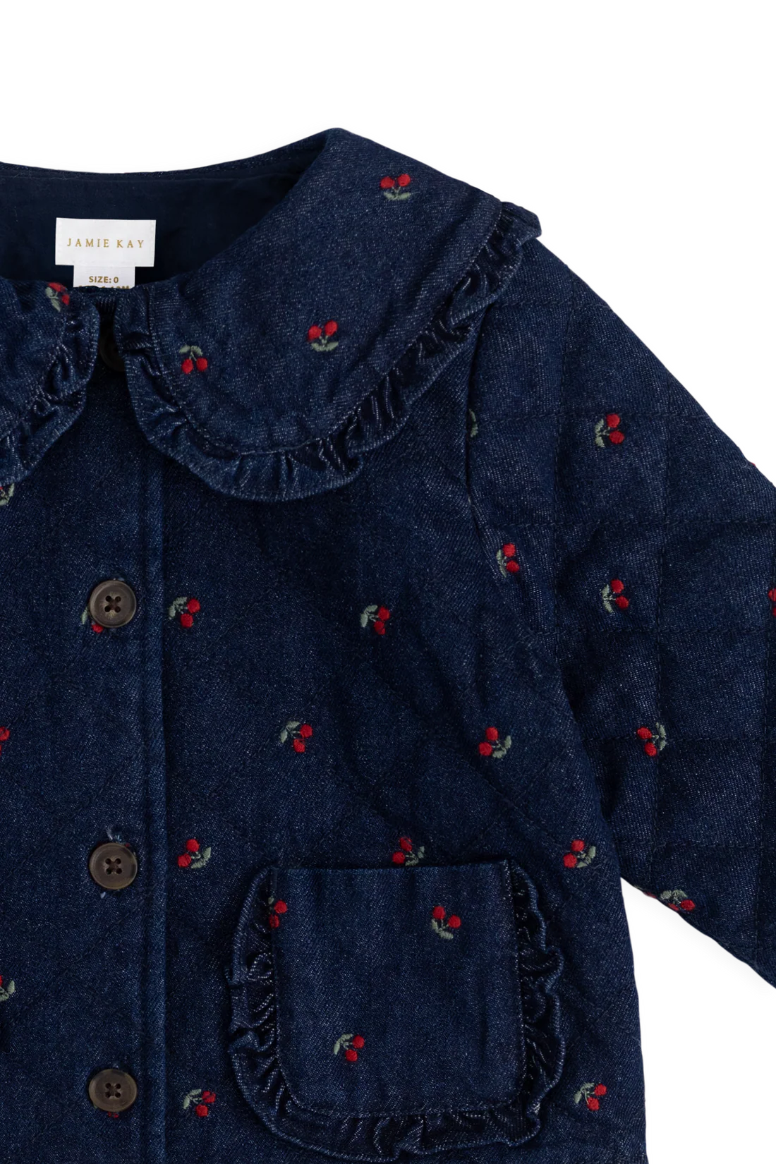 Jamie Kay - Amandine Jacket - Cerise Denim