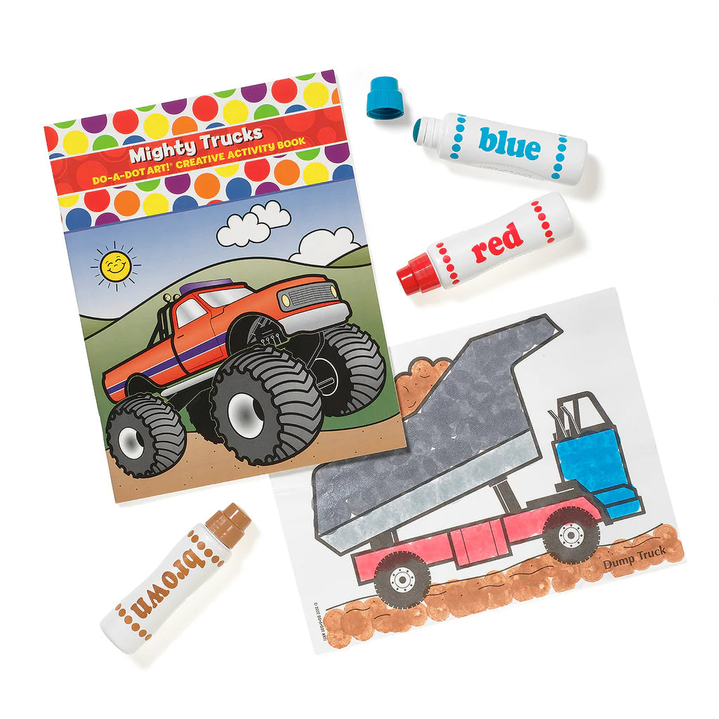 Do-A-Dot Art! - Mighty Trucks Creative Activity Book