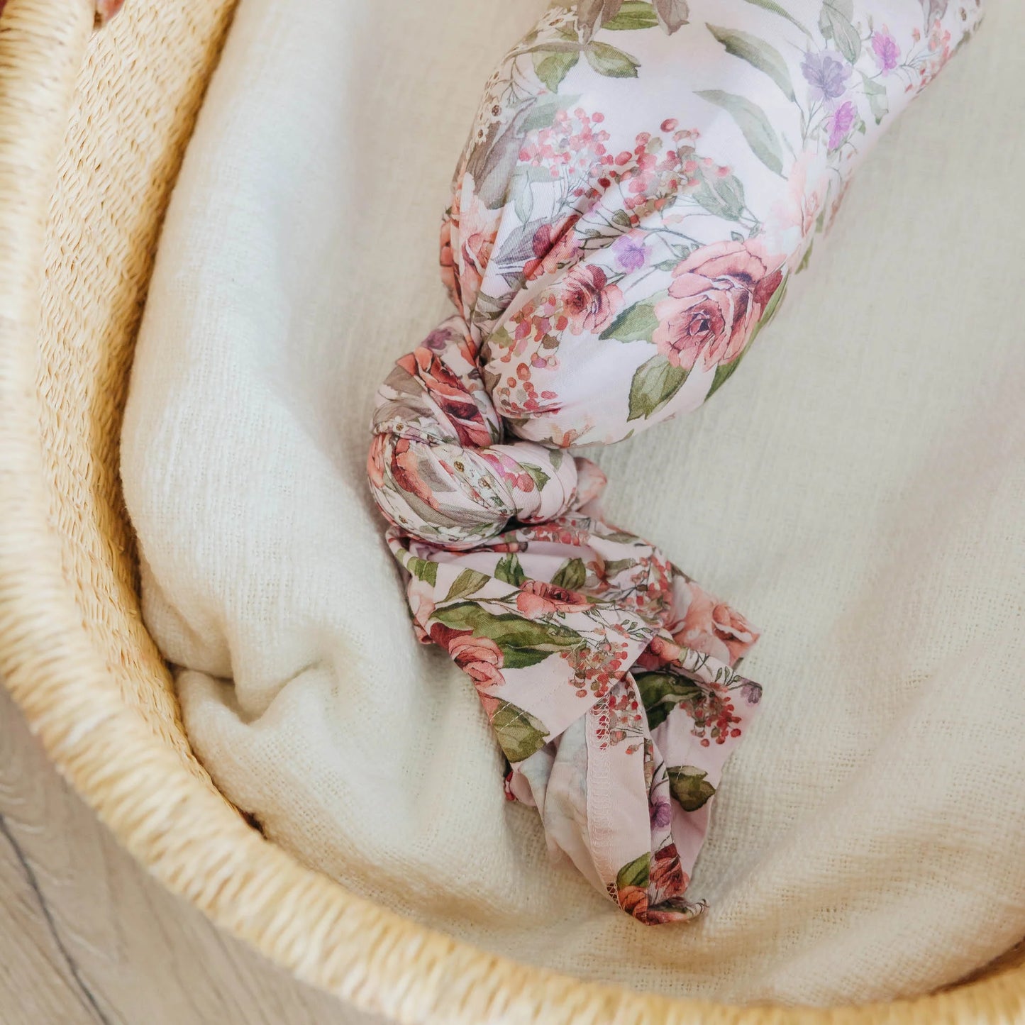 Copper Pearl - Deborah Bamboo Swaddle Blanket