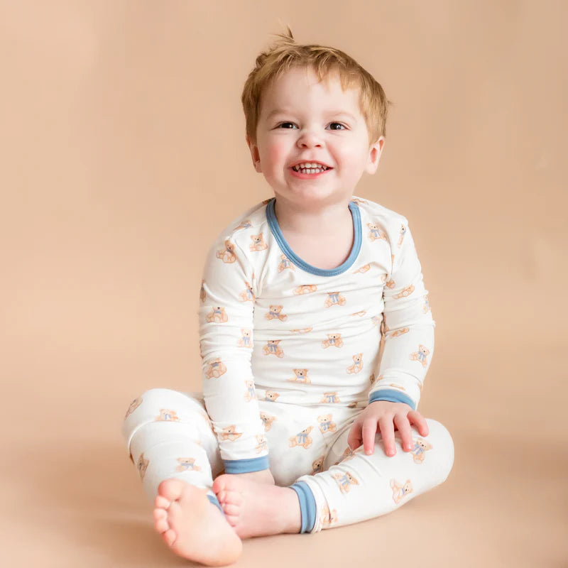 Kyte Baby - Teddy Bear Long Sleeve Pajamas