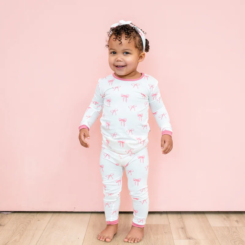 Kyte Baby - Bow Long Sleeve Pajamas