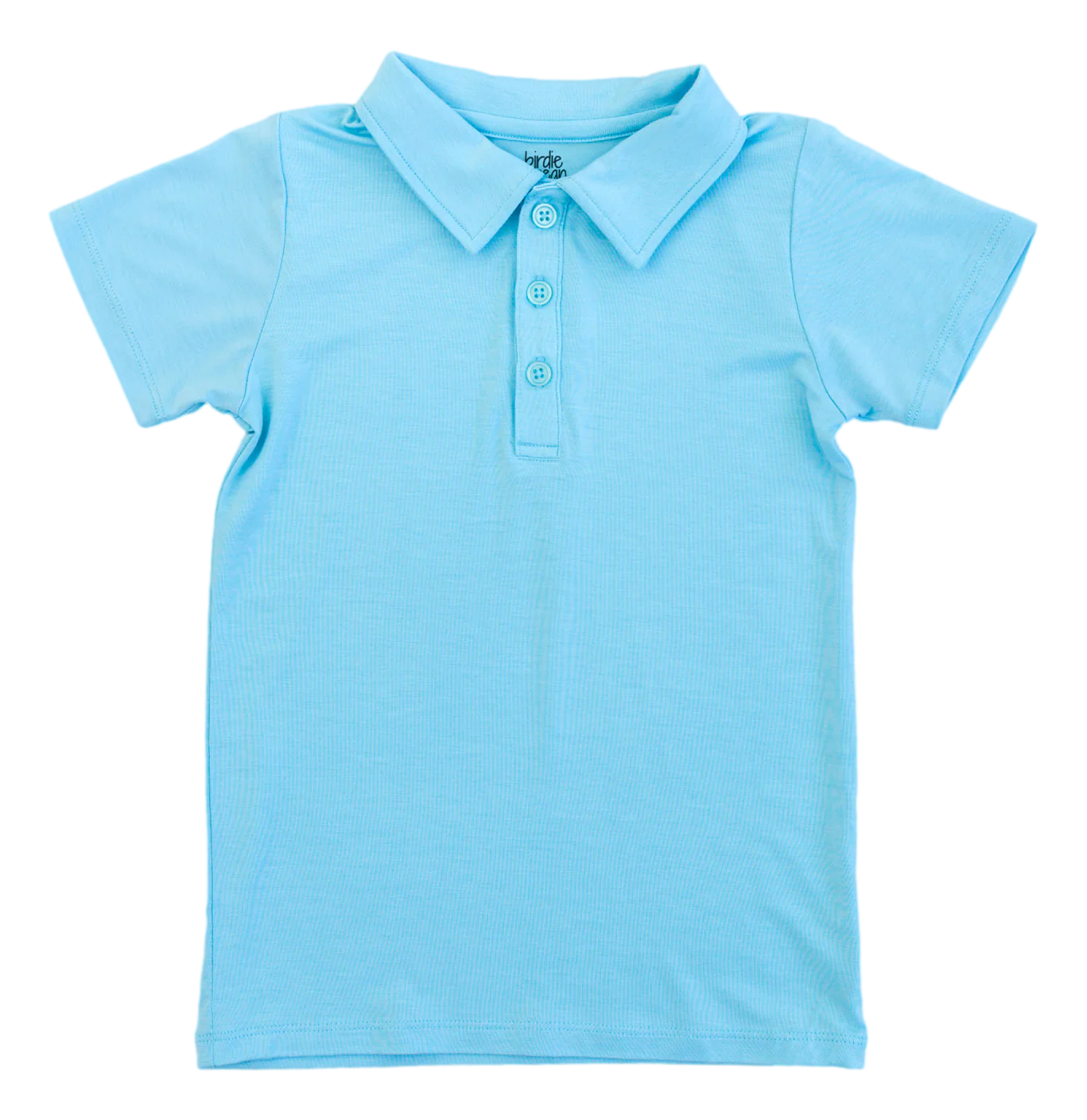 Birdie Bean - Light Blue Polo Shirt