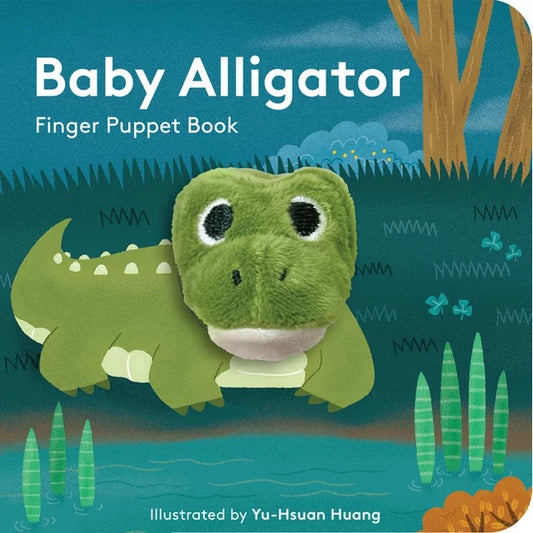 Chronicle Books - Finger Puppet Book - Baby Alligator