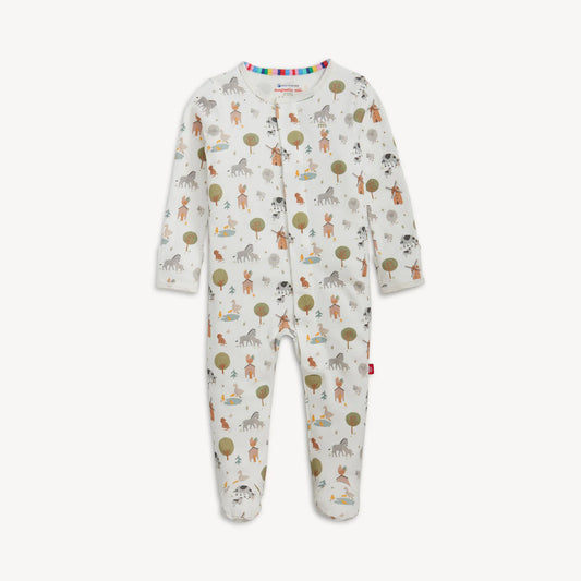 Magnetic Me - Funny Farm Organic Cotton Footie