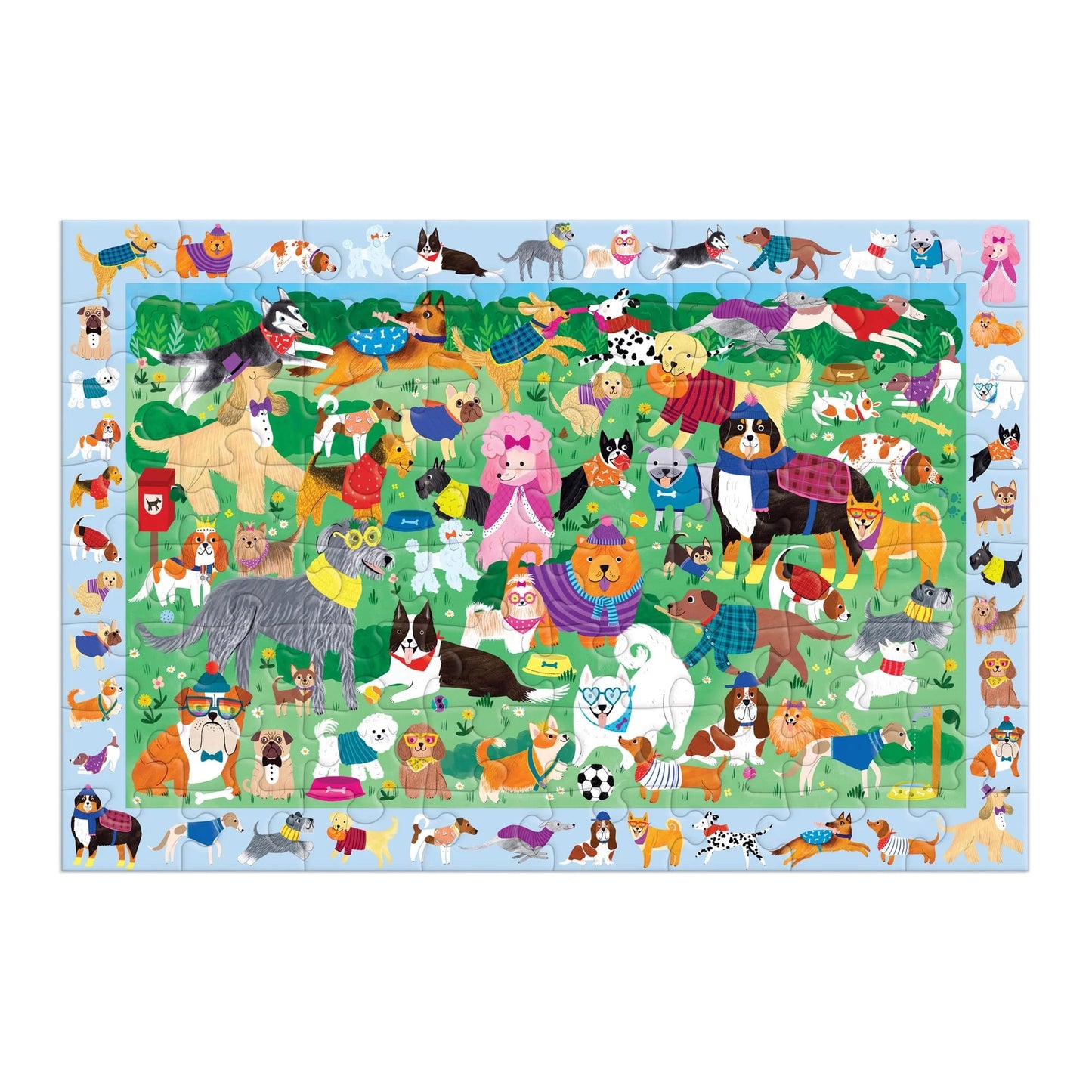 Mudpuppy - Doggie Days Search and Find Puzzle