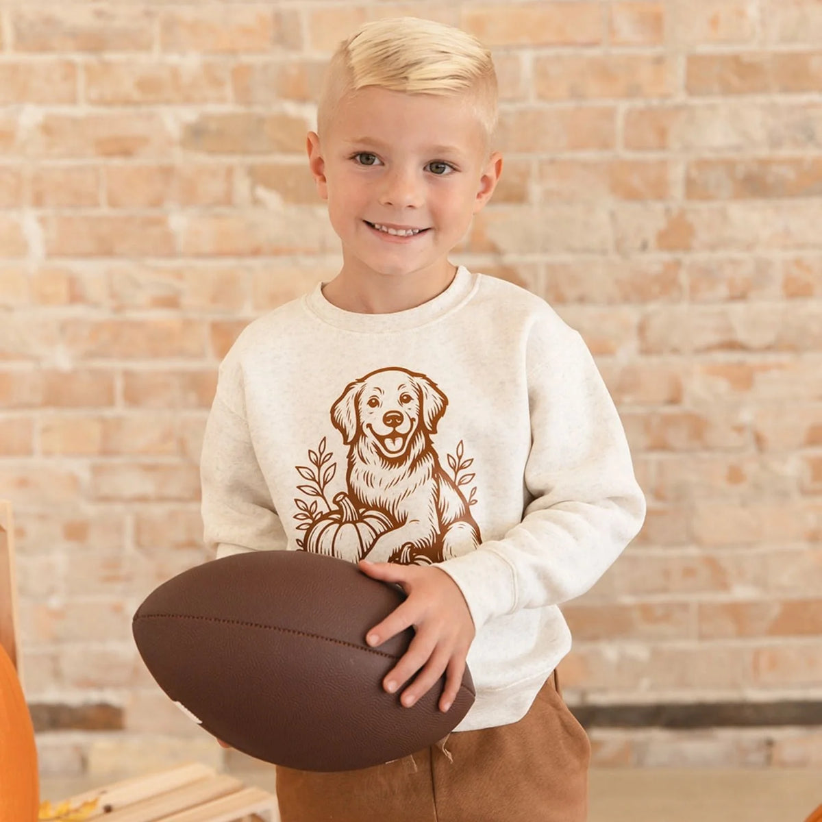 Sweet Wink - Golden Retriever Harvest Sweatshirt