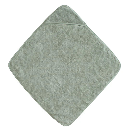 Mushie - Organic Cotton Baby Hooded Towel (Multiple Colors)