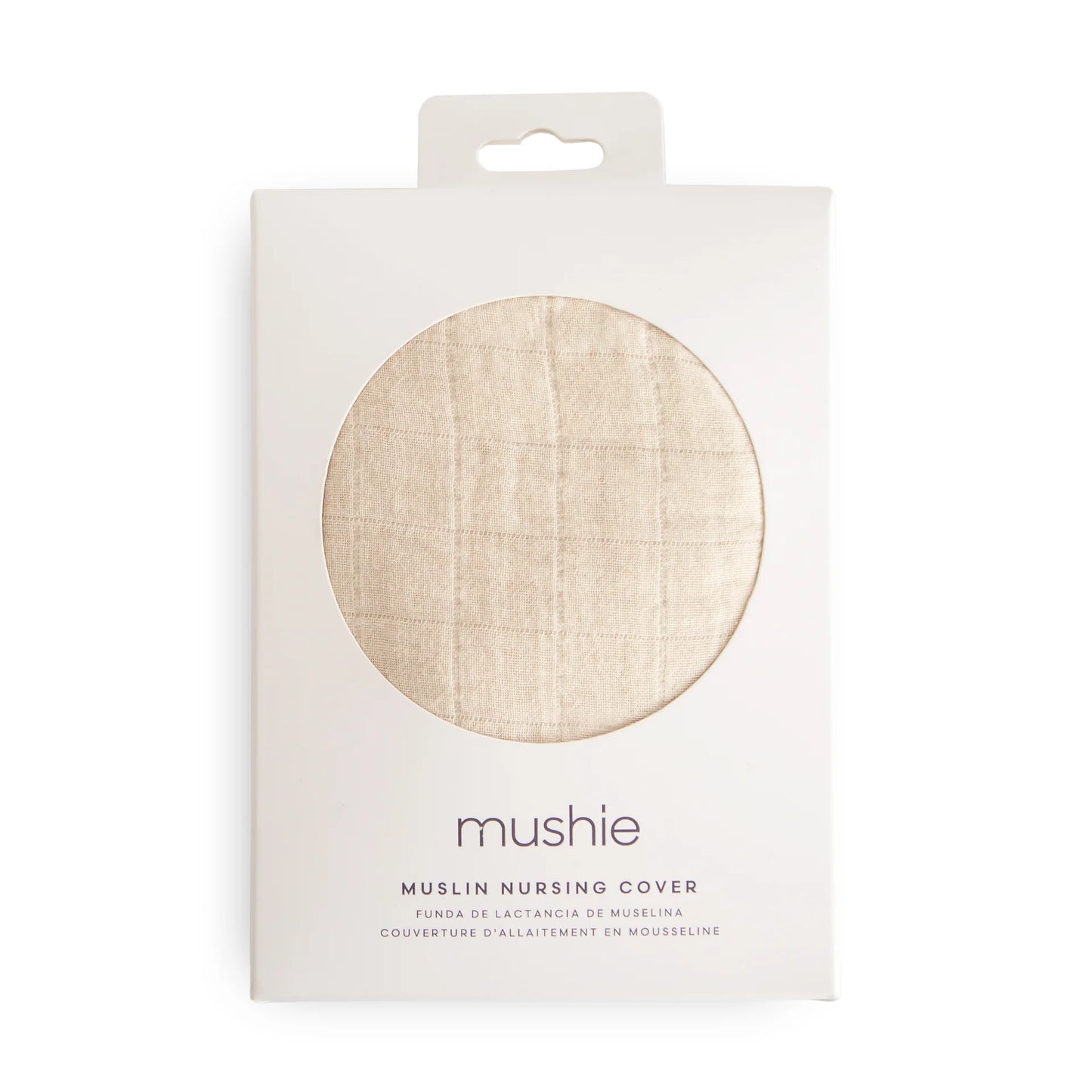 Mushie - Muslin Nursing Cover | Ivory