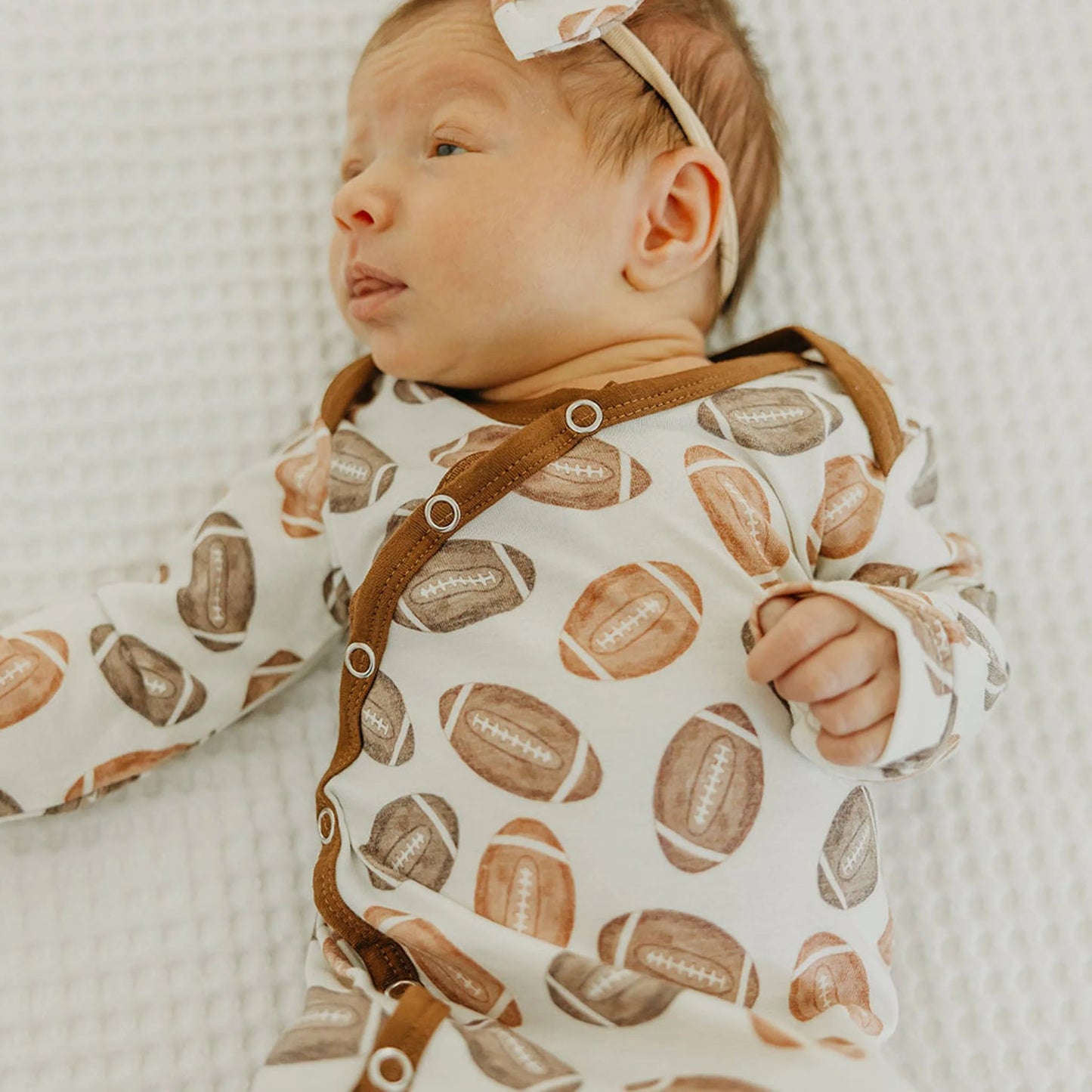 Copper Pearl - Blitz Football Knotted Gown