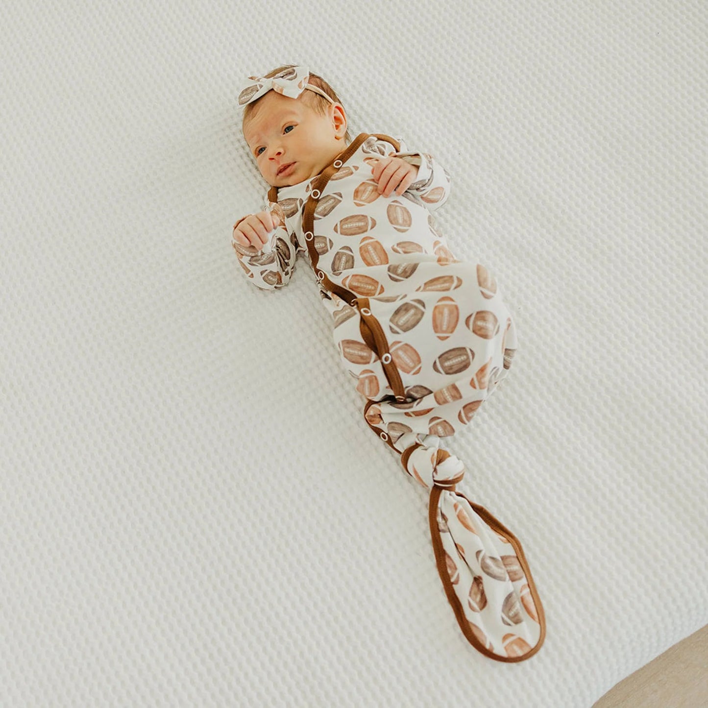 Copper Pearl - Blitz Football Knotted Gown